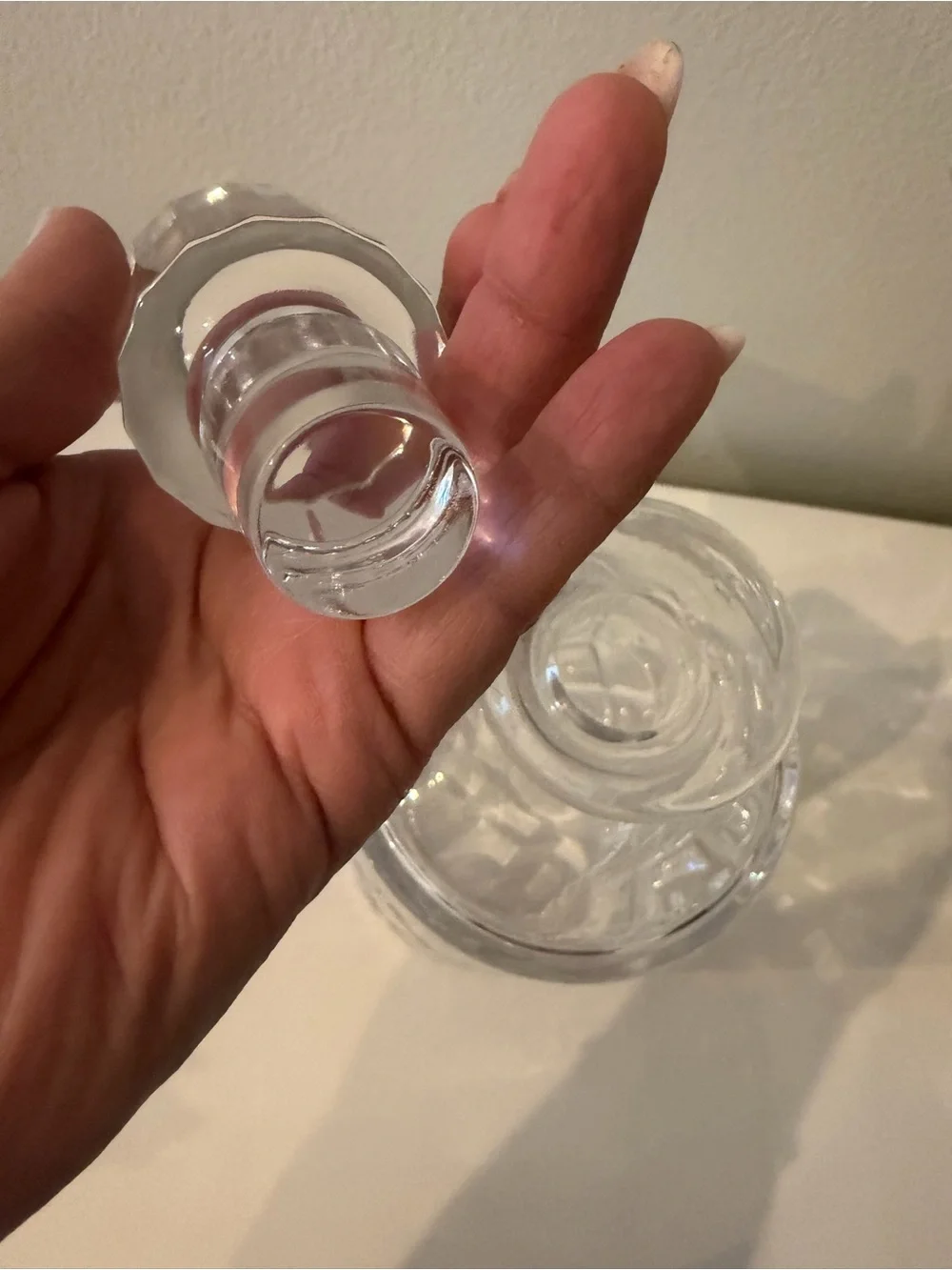 Waterford Clear Crystal Cut Glass Decanter